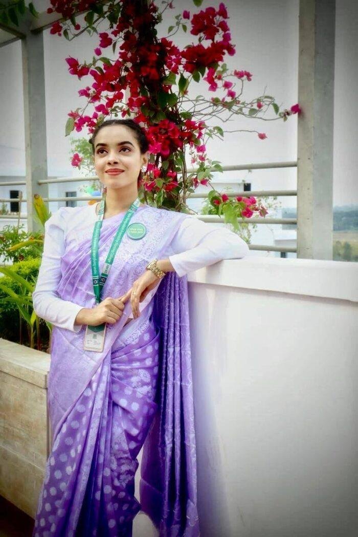 Soft Silk Katan Saree -সফ্টসিল্ক কাতান শাড়ি - Image 3