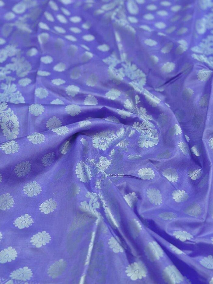 Soft Silk Katan Saree -সফ্টসিল্ক কাতান শাড়ি - Image 4